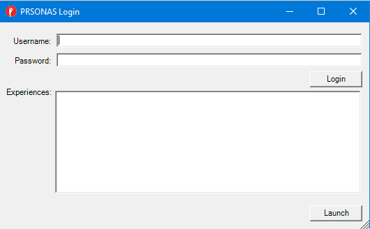 Viewer Login Screen, Blank ViewerLoginScreenBlank
