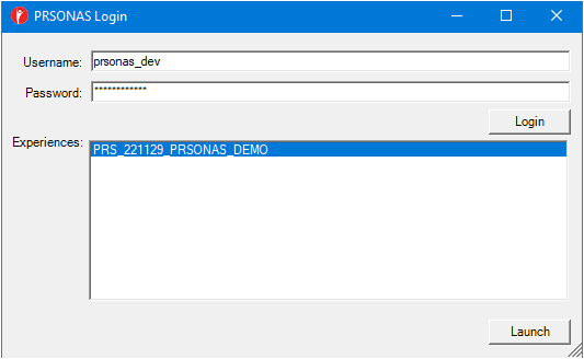 Viewer Login Screen, Filled ViewerLoginScreenFilled